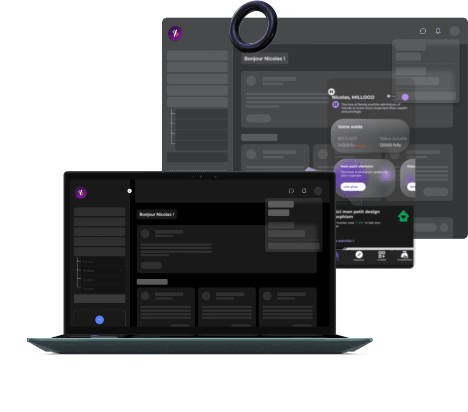 Mockup de l'application